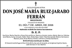 José María Ruiz-Jarabo Ferrán